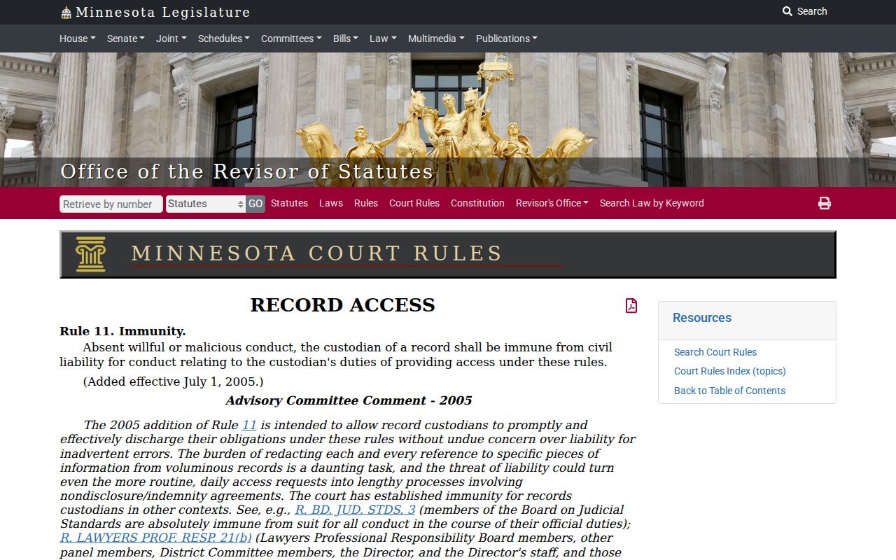 Washington County civil docket restricted identifier rule