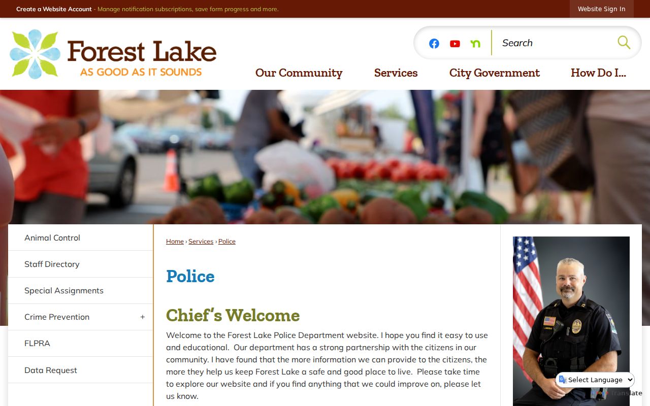 Forest Lake Washington County court docket police records source